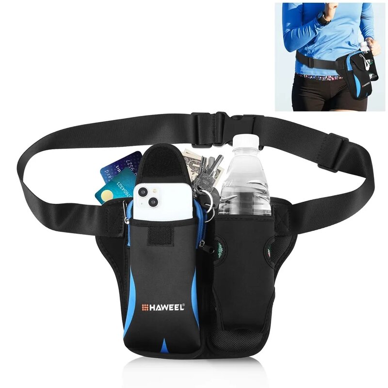 ユニセックスの防水電話バッグ,ハイキング,キャンプ,アウトドアスポーツ用の収納バッグ