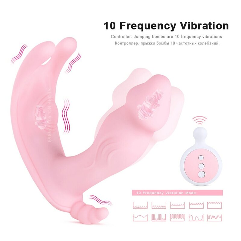 Remote Dildo Vibrators Slipje Voor Vrouwen Clitoris Stimulator Vrouwelijke Masturbator Vagina Massager Koppels Erotische Speelgoed Seksmachine