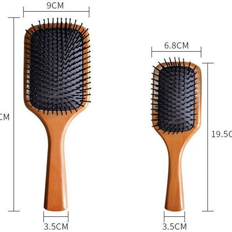 For Aveda’s Portable Air Cushion Massage Comb and Anti-Static Detangling Hairbrush Set for Salon-Quality Hair Styling Gift parts