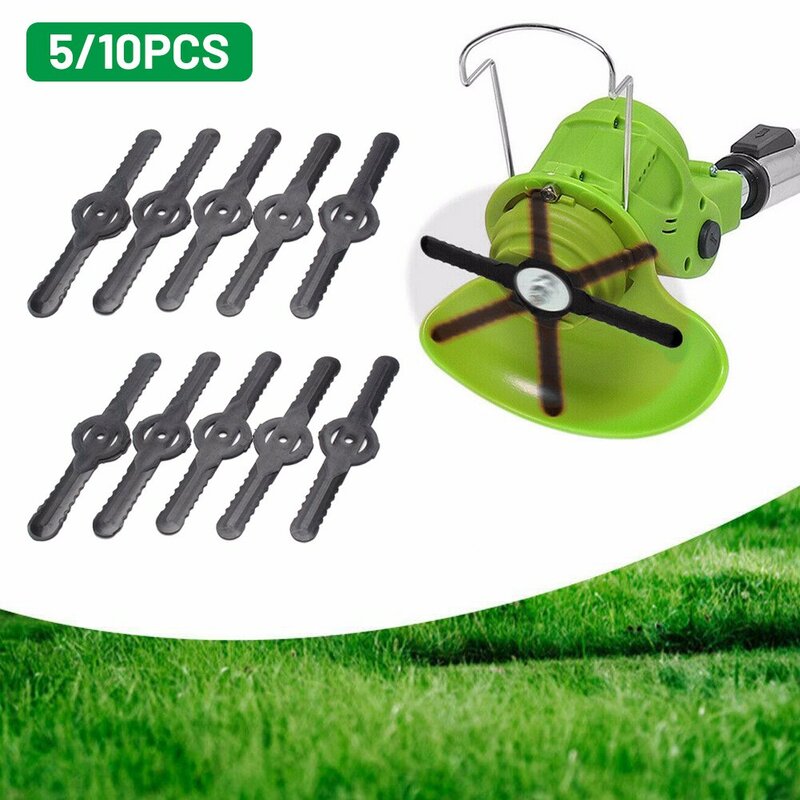 ชุดลับคมมีดเครื่องตัดหญ้า5/10ชิ้นชุดเครื่องมือตัดทนทานชุดสวนไฟฟ้าเครื่องตัดหญ้าหลายใบ