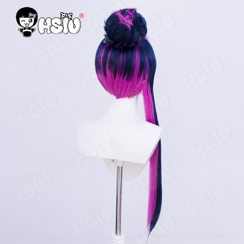 Anarchy Stocking Cosplay Wig Panty Anarchy Cosplay Wig Fiber synthetic wig「HSIU 」Anime Panty & Stocking with Garterbelt Cosplay