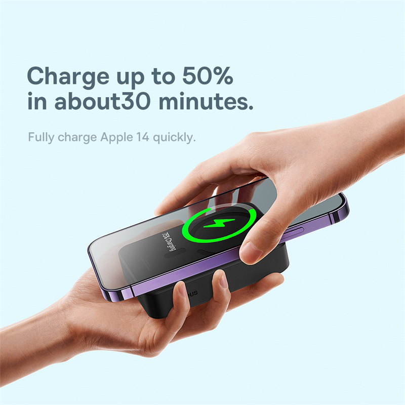 Baseus Power Bank 10000mAh 20000mAh Mini Magnetic Wireless Fast Charge Auto-wake per iPhone 15 14 13 Pro Max Magsafe Powerbank