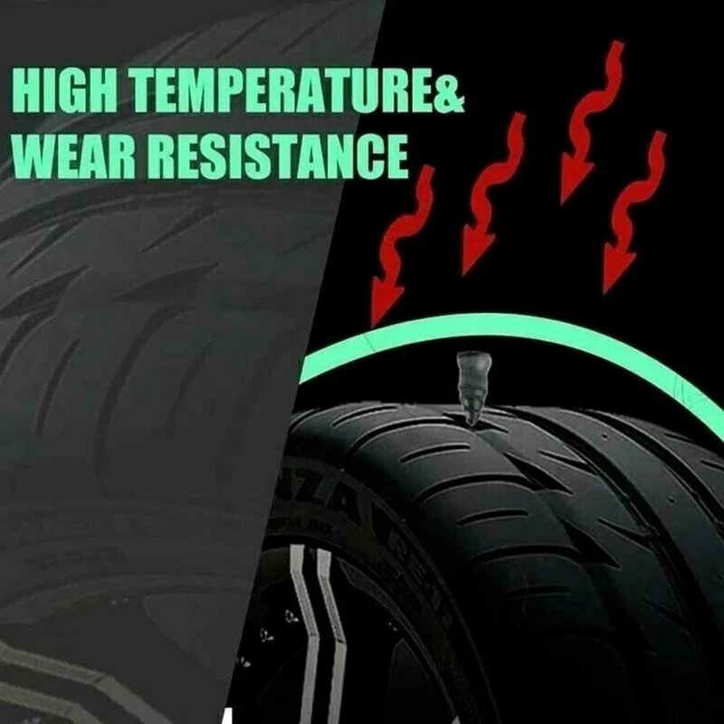 Набор резиновых гвоздей для ремонта автомобильных шин, комплект бескамерных инструментов для ремонта шин, мотоциклов и грузовиков