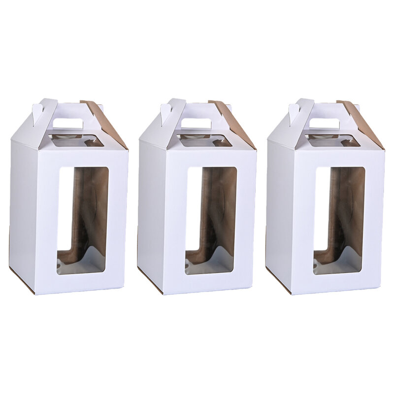 3pcs Paper Eco-friendly Carton Packaging Box For All Shipping Needs Box Packaging For Business
