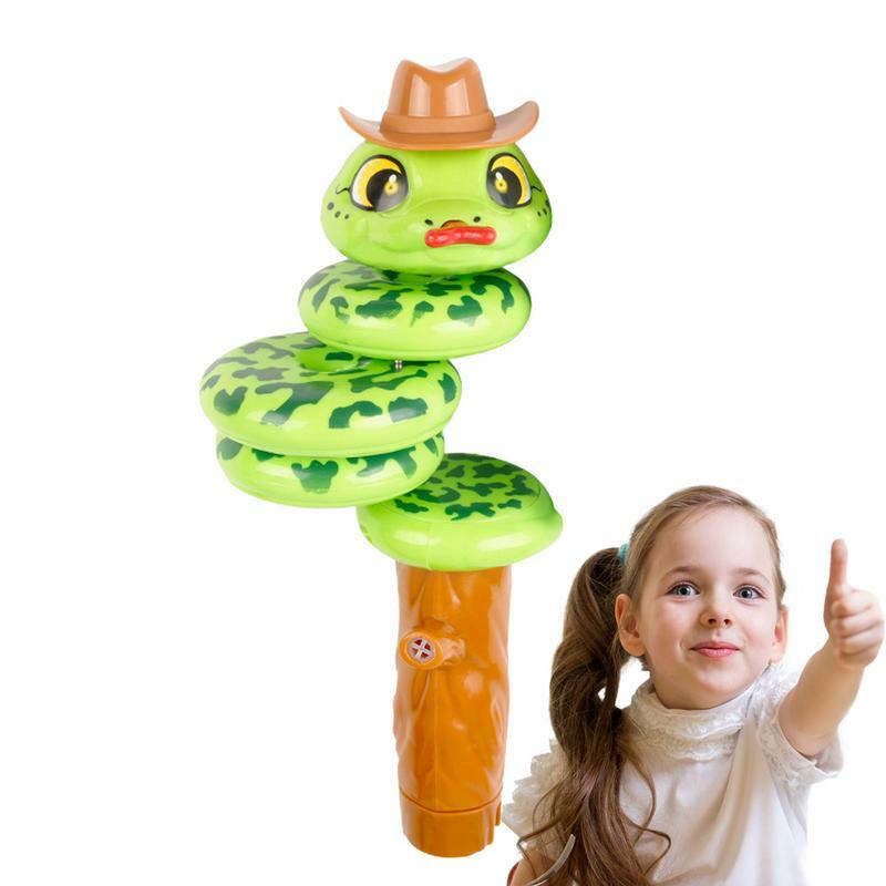 Cute Whistle Balance Swinging Snake Twisted Toy Preschool Learning Musical Toy Develop Children's Brain And Learning Educational
