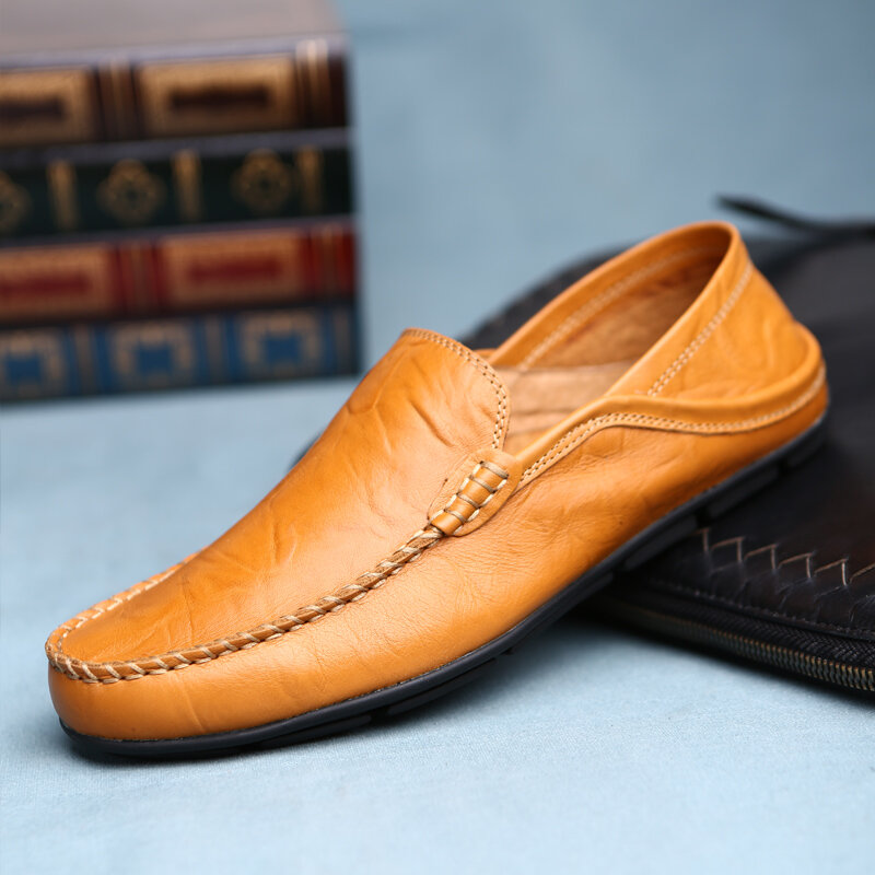 Chaussures décontractées formelles italiennes pour hommes, chaussures de marque confortables, ventes, 2024