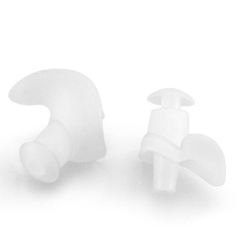 Dropshipping!!Profession Silicone Swimming Ear Plugs Shower Beach Waterproof Ear Protector