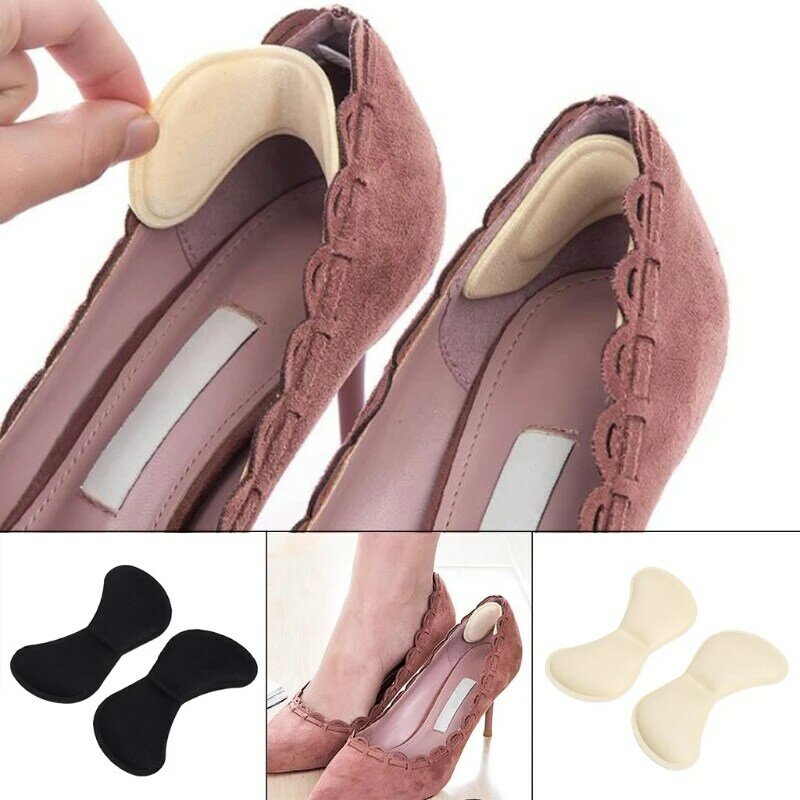 1Pair Silicone Insoles For Shoes Gel Pads For Feet Care Heel Gel Insoles Pads
