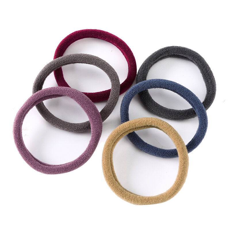 AWAYTR 50PCS/Set Girls Hair Band Hairbands Hair Accessories For Woman Kids Ponytail Holder Elastic Scrunchies Rubber Bands