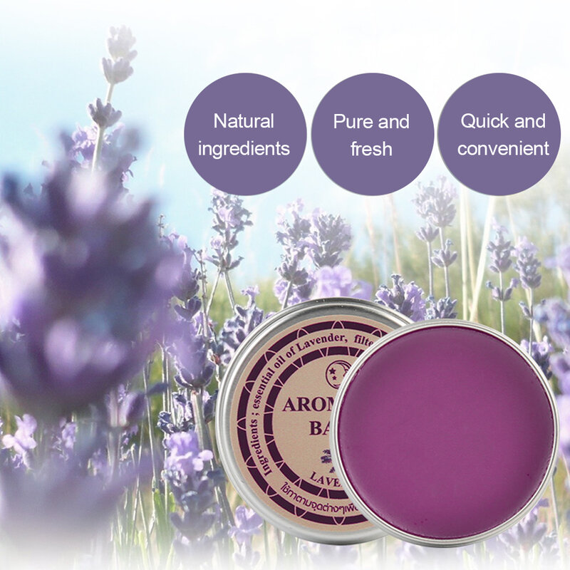 1 ~ 10 Stuks Effectieve Lavendel Aromatische Balsem Helpen Bij Het Verbeteren Van De Slaap Rustgevende Crème Etherische Olie Slapeloosheid Verlichten Stress Angst Crème