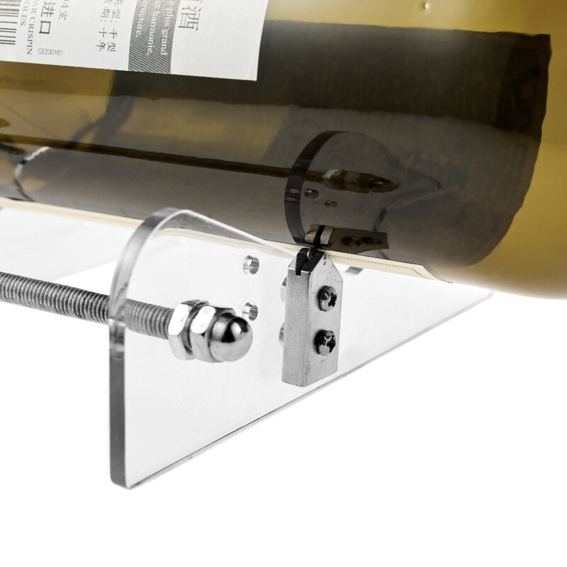 Alat pemotong botol kaca, mesin pemotong patung kaca bir dan anggur persegi dan bulat untuk DIY