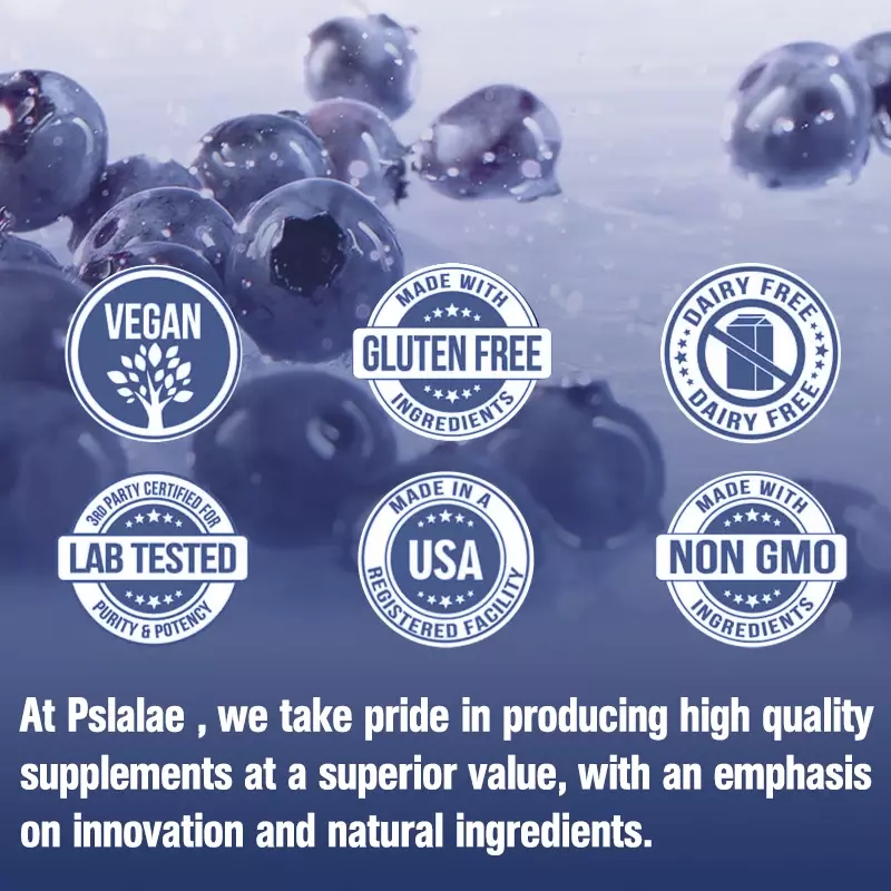 Pslalae blueberry liar alami-meningkatkan kekebalan, dukungan penglihatan