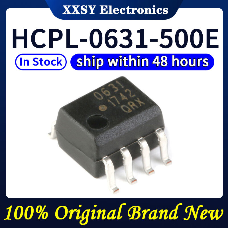 HCPL-0631-500E SOP8 0631, alta calidad, 100% Original, nuevo