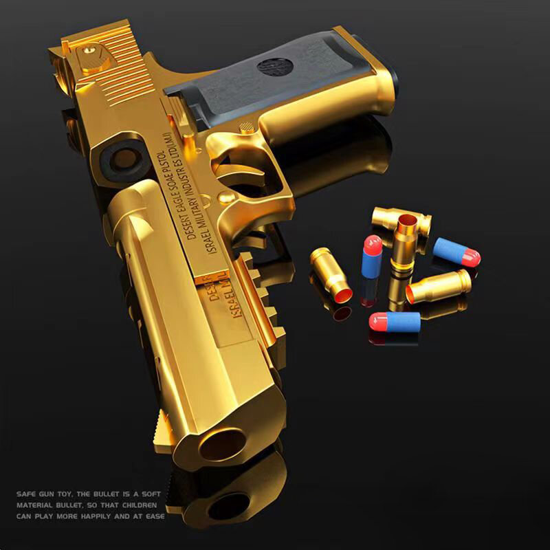 ปืนโมเดลนกอินทรีย์ทะเลทรายอัดลมเบาเบาเบาปืนอัดลมเบาเบาเบาปืนอัดลมเบาเบาเบาเบาเบาอาวุธ CS กลางแจ้งสำหรับเกมยิงเด็กหญิงเด็กชายเกมยิง bitthday ของขวัญ