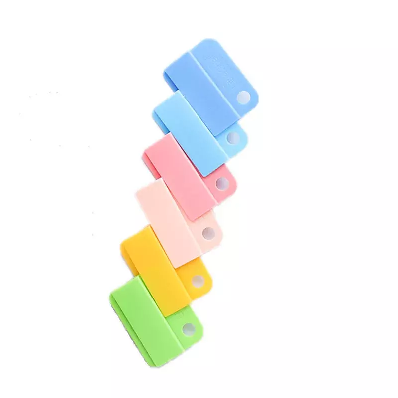 6pcs/lot Cute Paper Clips Kawaii Stationery Notebook Index Holder Journals Planner Clips Bookmarks for Book School Supplies New