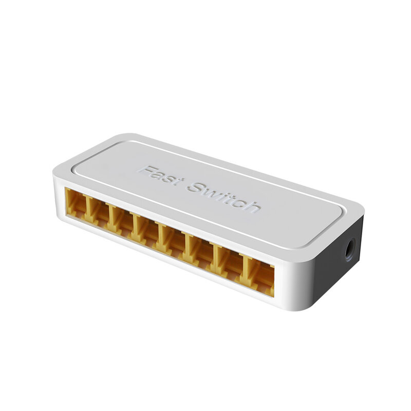 2021 новейший 8-портовый 10/100 Мбит/с сетевой коммутатор Ethernet-коммутатор сети Soho