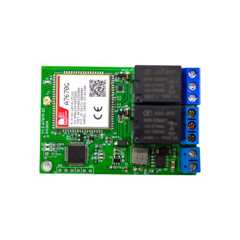 Global 4G-2-way SMS controller A7670G, the best choice for smart connections