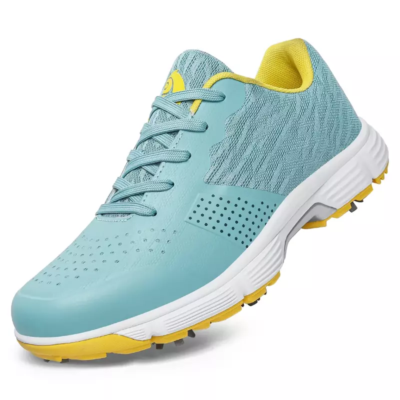 Spikes Golf Shoes for Men, Tênis de golfe profissional, Calçados confortáveis para golfistas