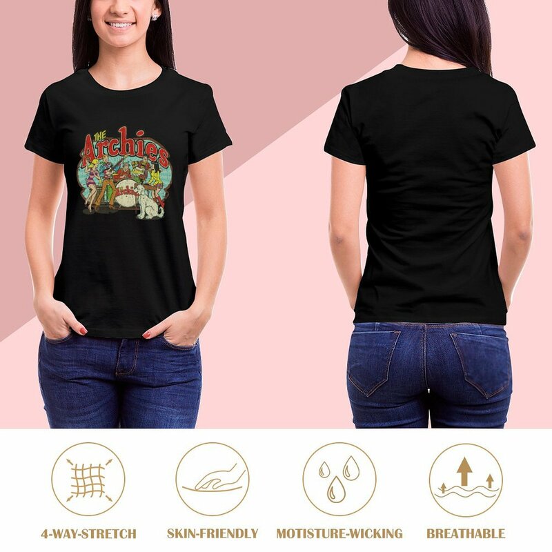De Archies 1967 T-Shirt Schattige Tops Zomer Top Dierenprint Shirt Voor Meisjes T-Shirts Voor Vrouwen Losse Pasvorm