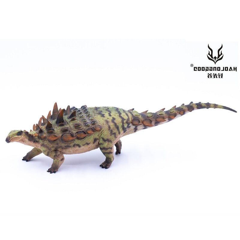 لعبة الديناصورات من HAOLONGGOOD Gastonia ، نموذج حيوان قديم ، نموذج Prehistroy