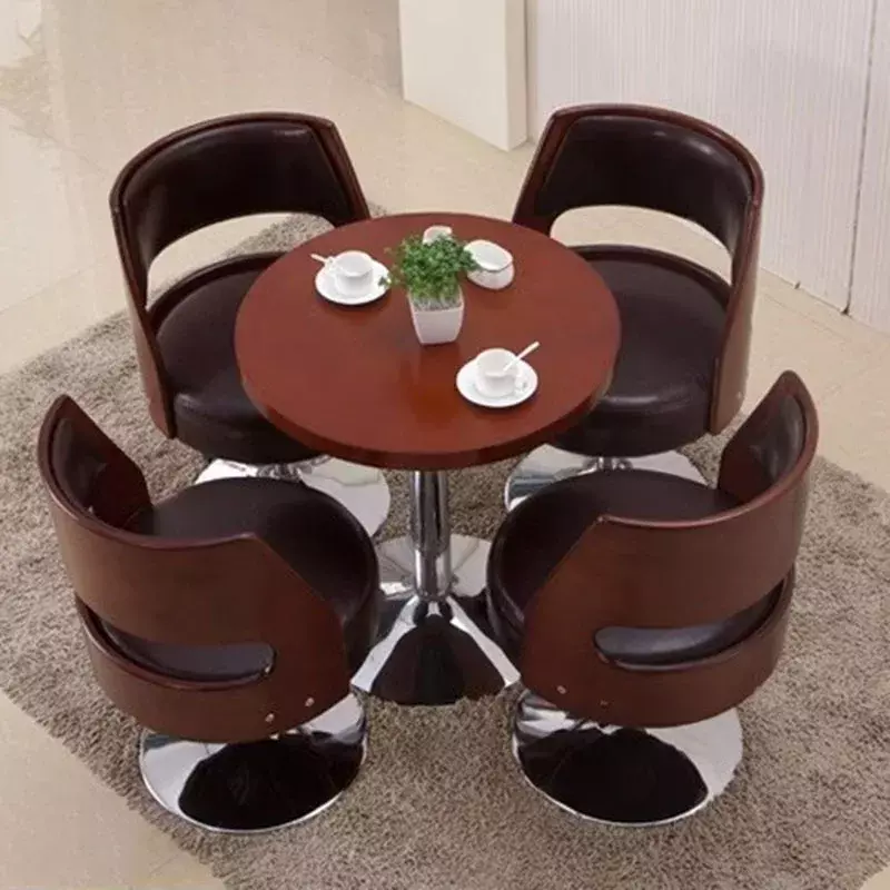 Винтажные искусственные роскошные круглые чайные стулья для ресторанов, Минималистичная современная мебель Huismeubilair