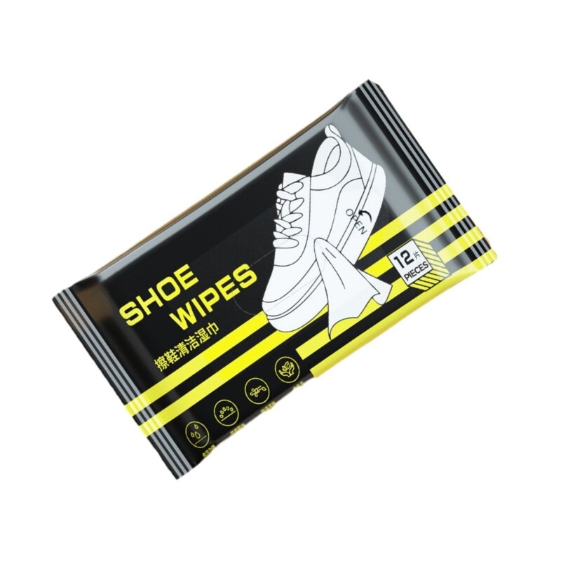 12/80Pcs Shoe Wipes Shoe Cleaner Sneaker Wipes Cleaner For Shoes Artifact
