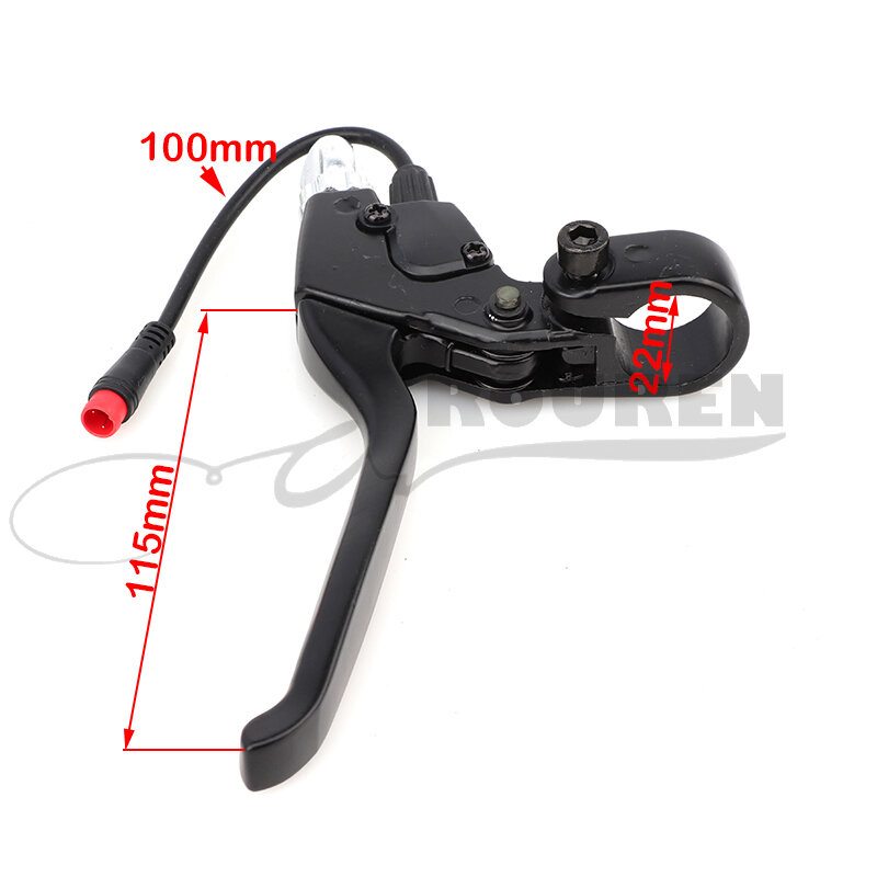 E-bike Scooter Electric Bike Brake Lever  Bicycle   Handle Bar Grips for Booster  Accessories