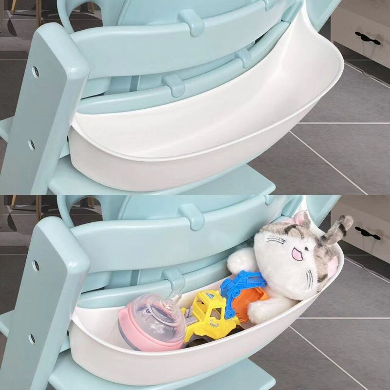 Baby High Chair Storage Box Flexible Smart Storage Solution Basket for Stokke Toddler Toys Growing High Chair Accessories