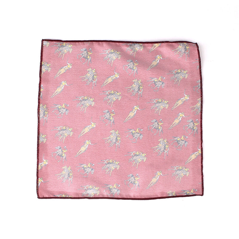 Pañuelo cuadrado de bolsillo con estampado Animal para hombre y mujer, pañuelos con estampado Floral, pañuelos suaves, toallas