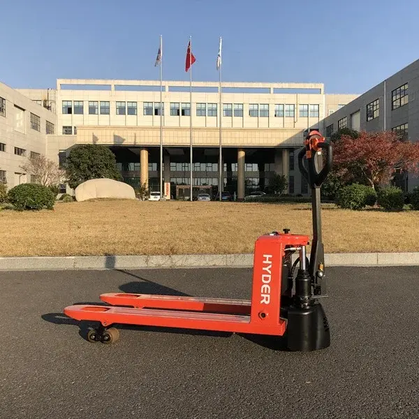 Full electric trolley pallet truck with 48v lithium battery 2ton 2000kg 4400lbs Carrelli Elevatoripallet electrica transpaleta