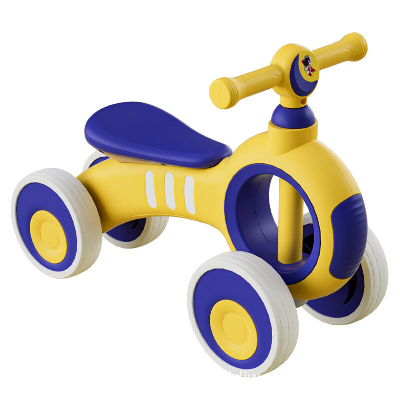 Patinete para bebé, coche de equilibrio para niños de 1 a 3 años, andador deslizante sin Pedal, vehículo educativo de cuatro ruedas