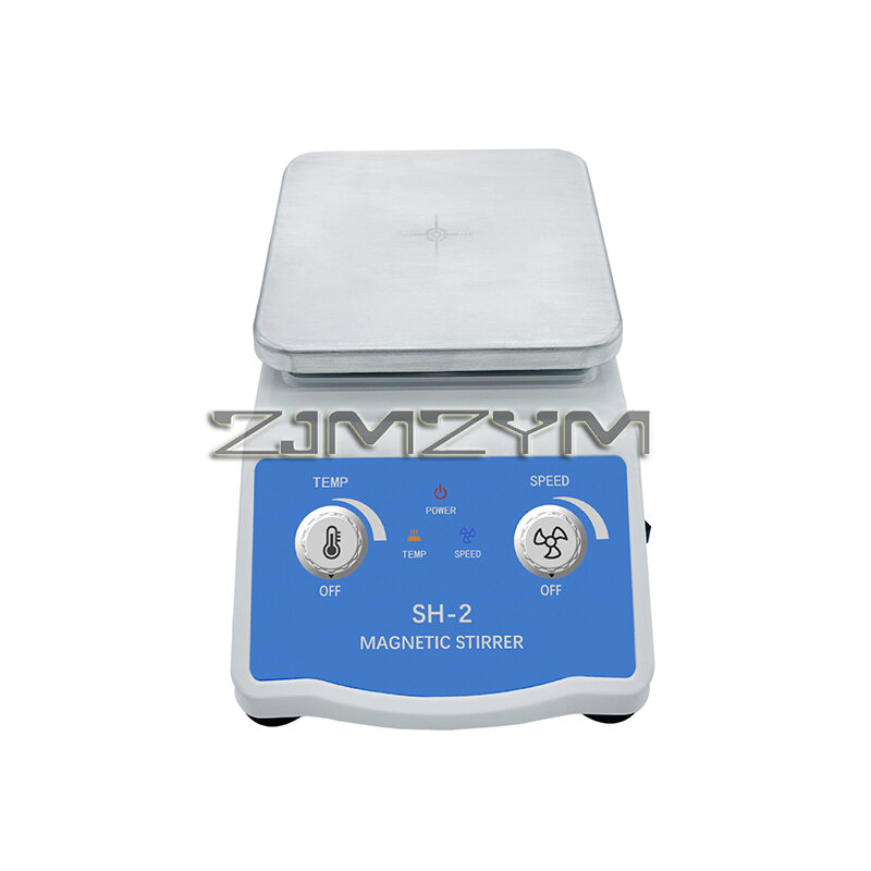 Agitador magnético do laboratório SH-2, Agitador com função do aquecimento, Dispositivos termostáticos