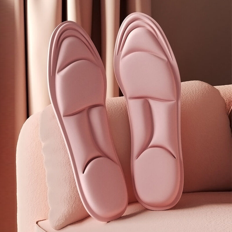 Solette per scarpe in Memory Foam 5D per donna uomo cura dei piedi plantari ortopedici plantari per scarpe solette sportive da corsa traspiranti