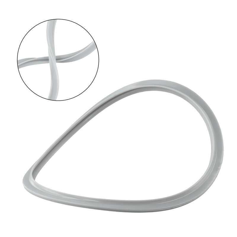 Cincin segel penanak nasi tekanan aluminium, cincin segel tekanan tinggi Universal silikon karet bening tahan suhu tinggi