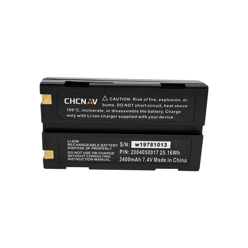 Bateria GPS para CHCNAV CHC, Modelo GPS-RTK, Série 4 Unidades, 2004050017, XB-2, X90, X91, X93, M500, M600, 3400mAh, 7.4V