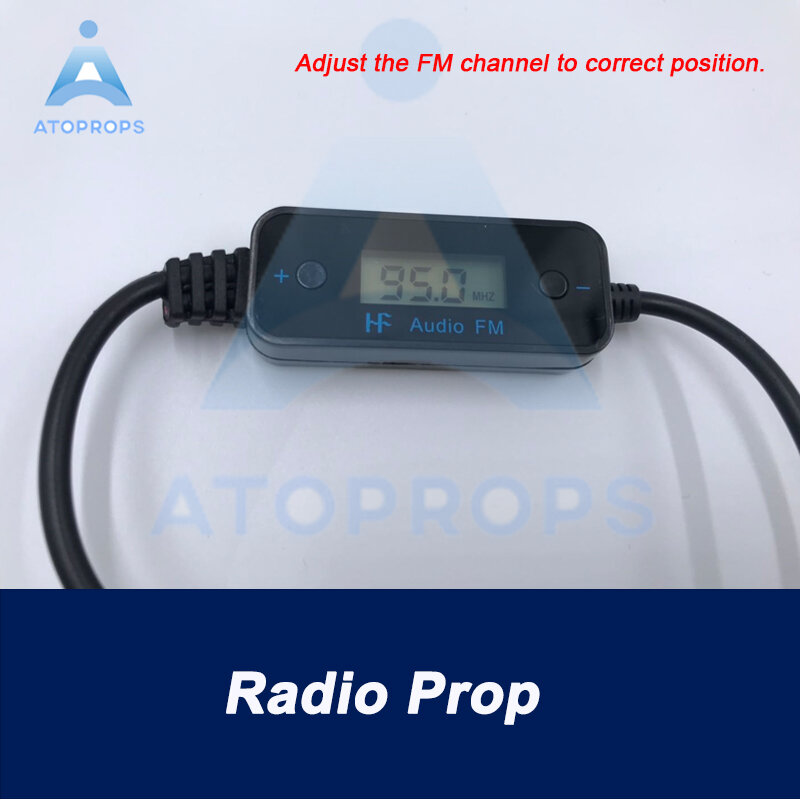 غرفة الهروب الدعامة الراديو الدعامة تحويل الراديو إلى تردد الصحيح للعب القرائن لعبة غرفة سرية ATOPROPS