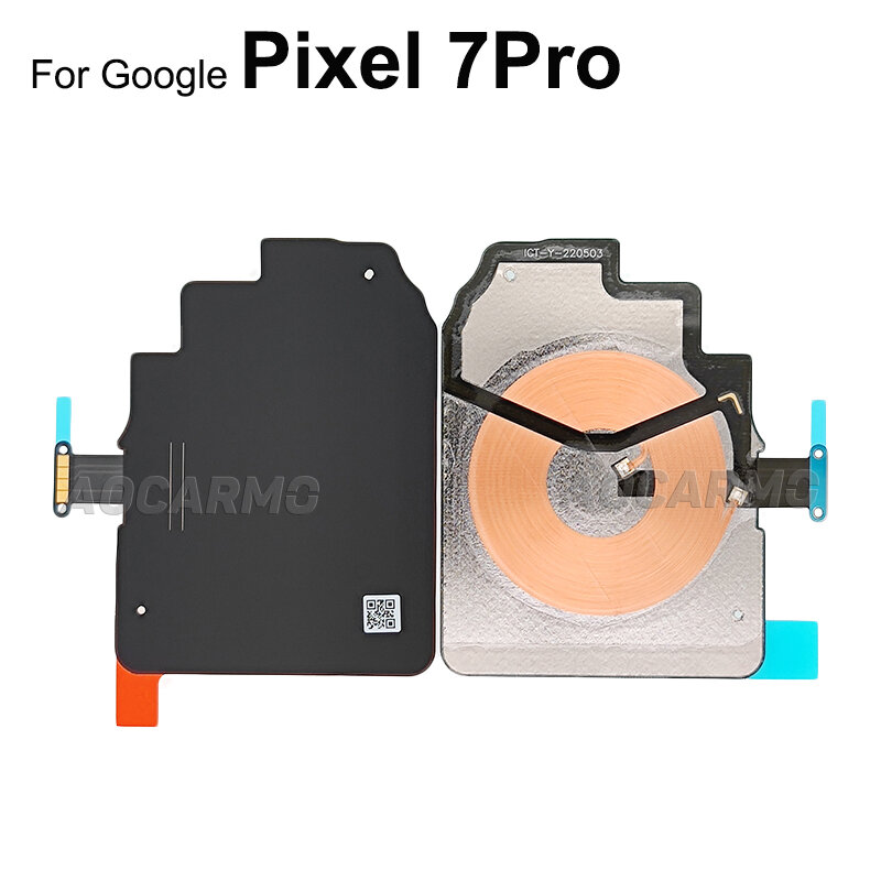 Aocarmo per Google Pixel 7Pro 7 Pro bobina di induzione di ricarica Wireless parti di ricambio del modulo NFC