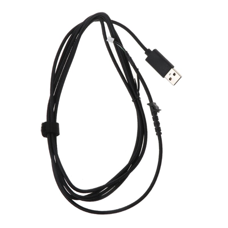 USB นุ่มสายเมาส์สำหรับ Logitech G502 Hero Mouse สายลวด