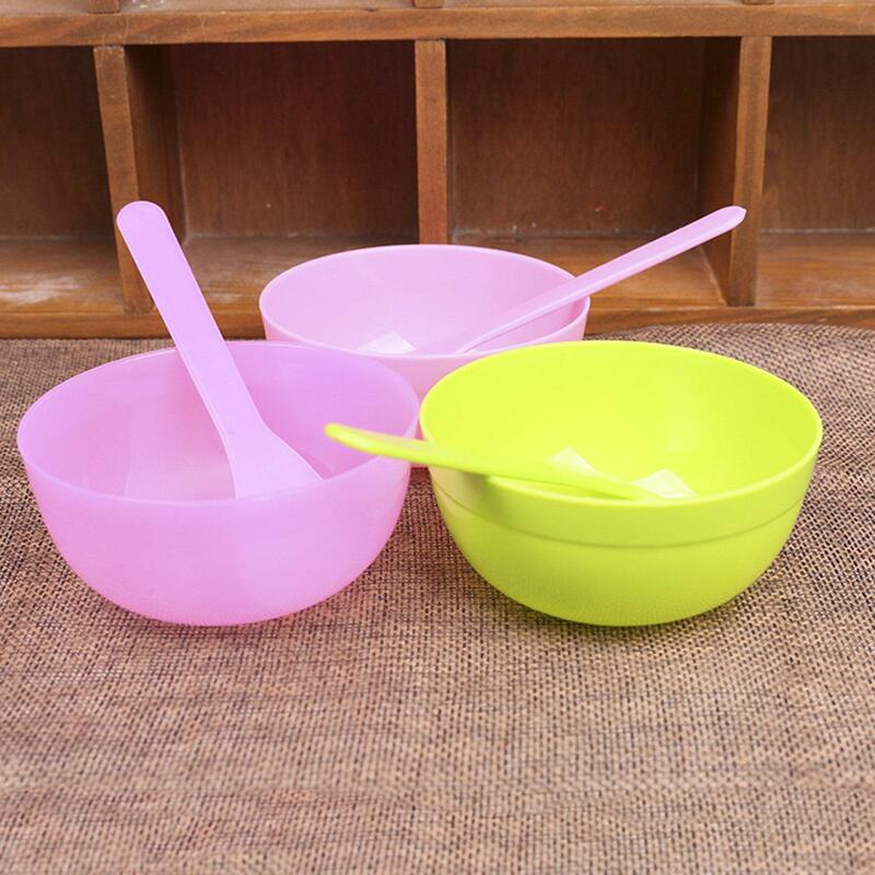 3.5 Inch Facial Mask Mixing Bowl With Stick Spatula For Facial Mask, Mud Mask Skincare Products DIY Facemask Mixing Tool Kit