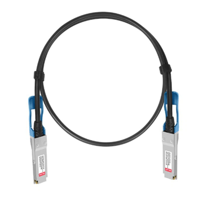 100G DAC Cable QSFP28 to QSFP28 Direct Attach Copper DAC Cable 1/3/5/7M, compatible with Cisco Mellanox Mikrotik switch