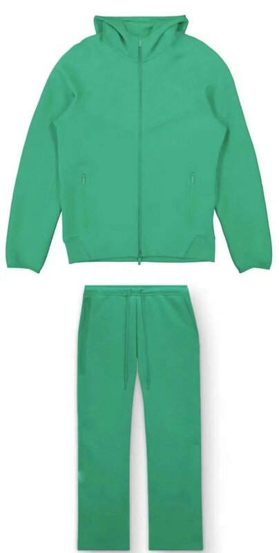 Same style for men women autumn motion Hoodie coat sweatpants suit 2024