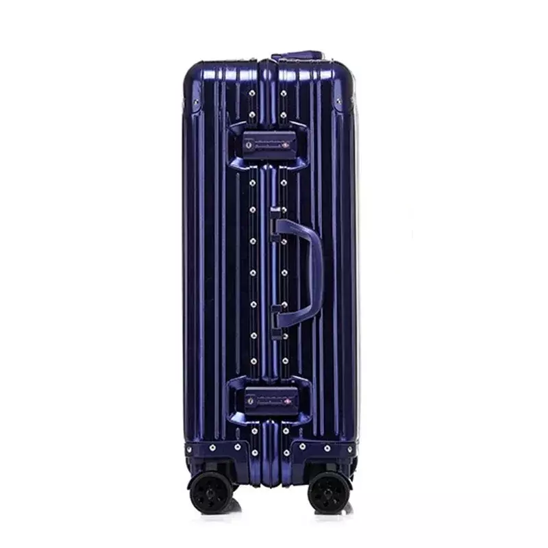 男性と女性のためのアルミニウム合金ホイール付きスーツケース,20インチ,24インチ,26インチ,29インチ,新しいファッション