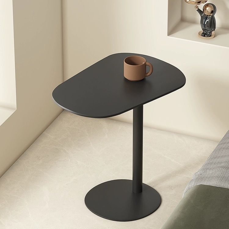 Iron Art Coffee Table, mesa pequena de luxo, mesa de arquivamento simples, mobília da sala, mesa de cabeceira Mini