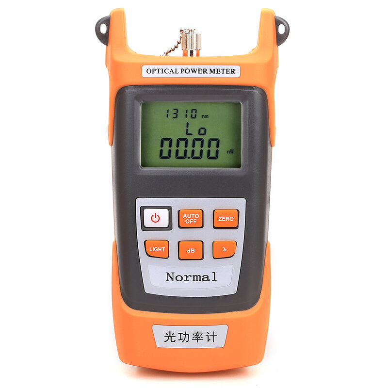 Kluos Fiber Optical Power Meter Detector Pigtail Jumper Hand-Held High-Precision Optical Attenuation Tester SC Interface