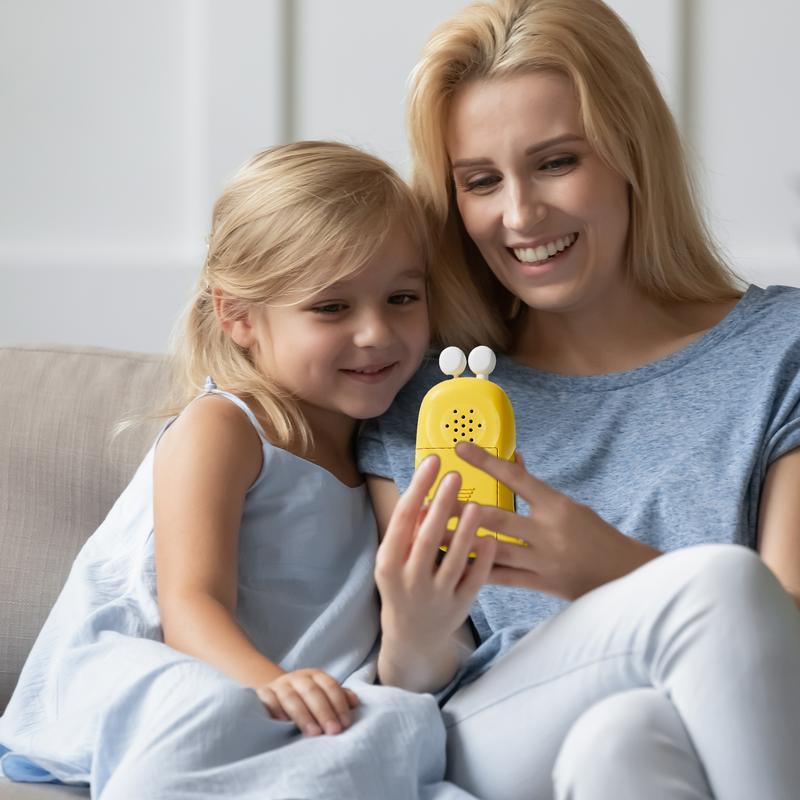 ToyMusic teléfono con sonido para niños, juguetes para dormir, juguete de música para bebés, teléfono de dibujos animados para niños, juguete educativo temprano para niños