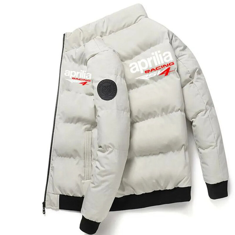 2024 Herren Winter jacke mit Reiß verschluss, lässige und warme Renn jacke, wind-und kälte beständige, bequeme Kleidung