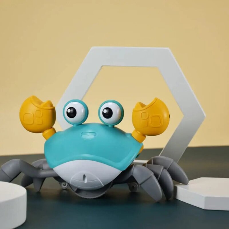 Crabe d'évasion électrique aste pour enfants, jouets musicaux pour animaux de compagnie, jouets interactifs, apprendre à grimper, cadeaux de Noël