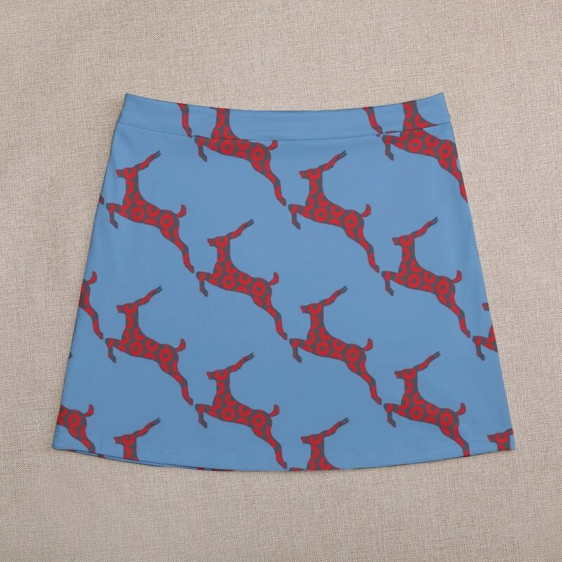 Phish - Run Like An Antelope Mini Skirt Womens dresses Women's summer skirt