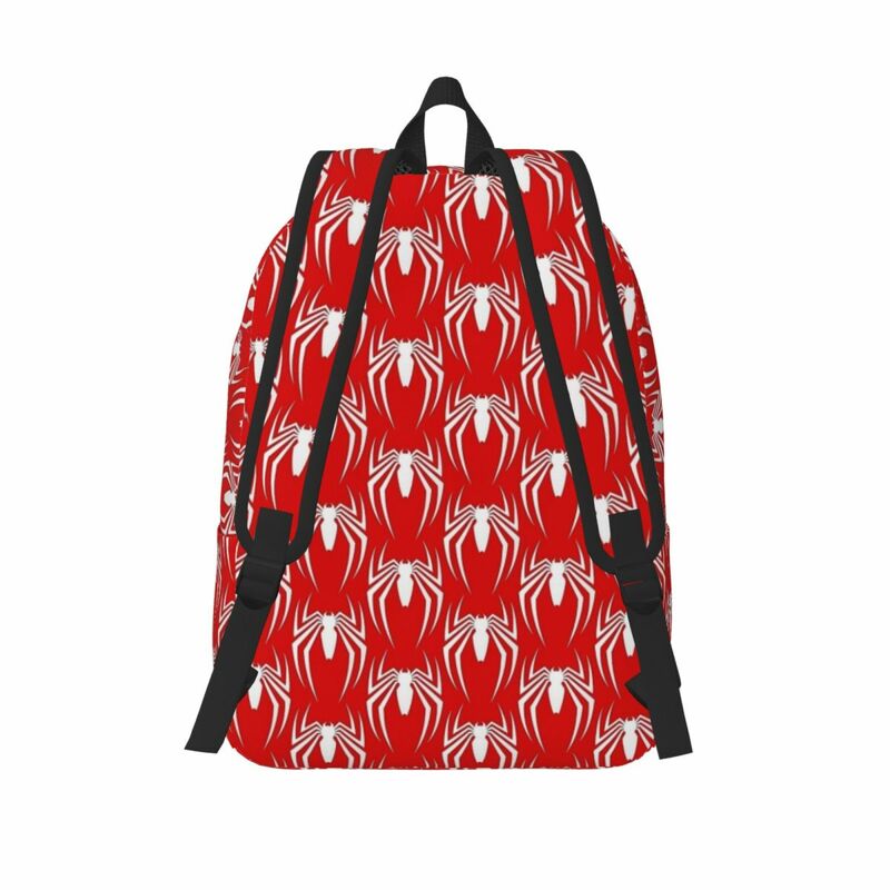 Рюкзак с рисунком красного паука для учеников начальной школы