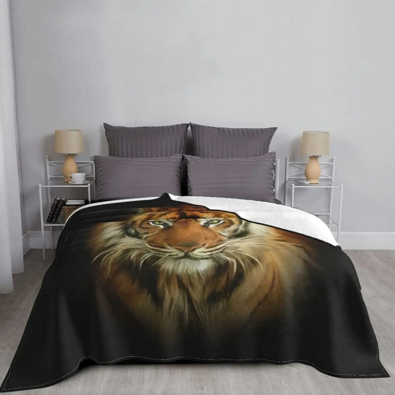 Wild Tiger coperta coperte per divani termici per coperte di peluche per bambini da viaggio
